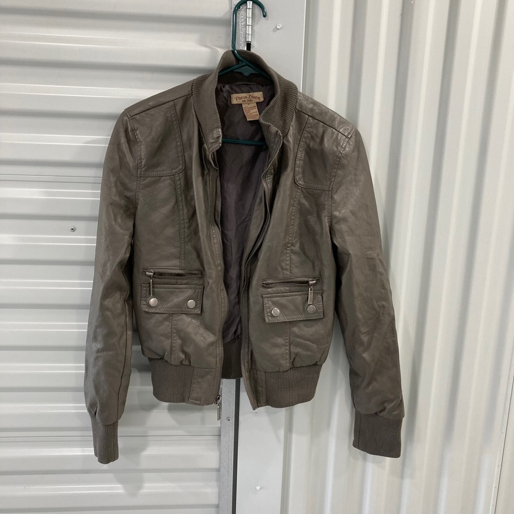 Paris Blues Gray Knit Jacket